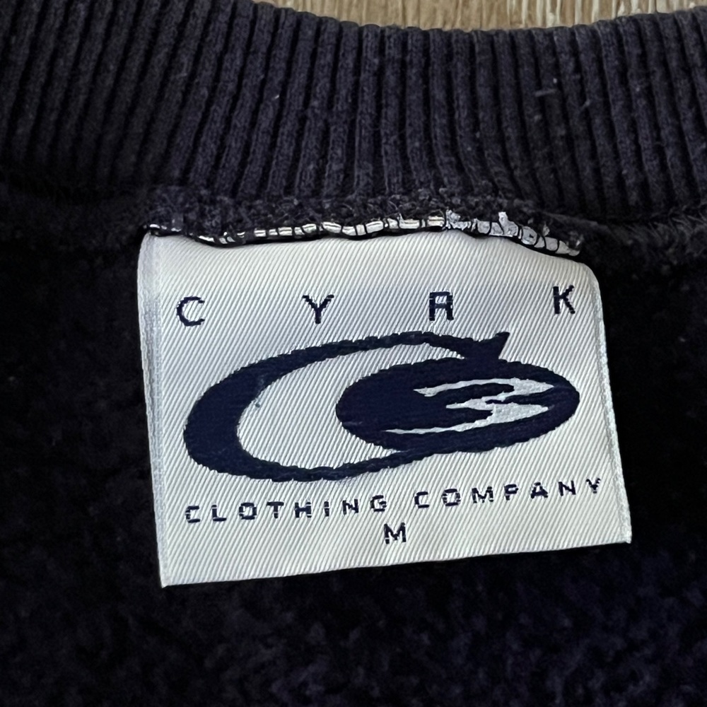 CYRK Clothing Company Pullover Sweatshirt Maine Lobster Navy Blue Size M USA - Picture 3 of 8